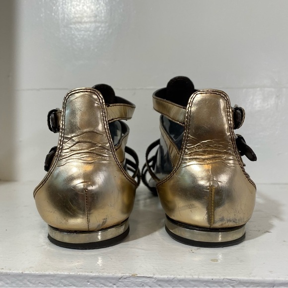 Giuseppi Zanotti Copper Gladiator Sandals 38.5 - Picture 7 of 10